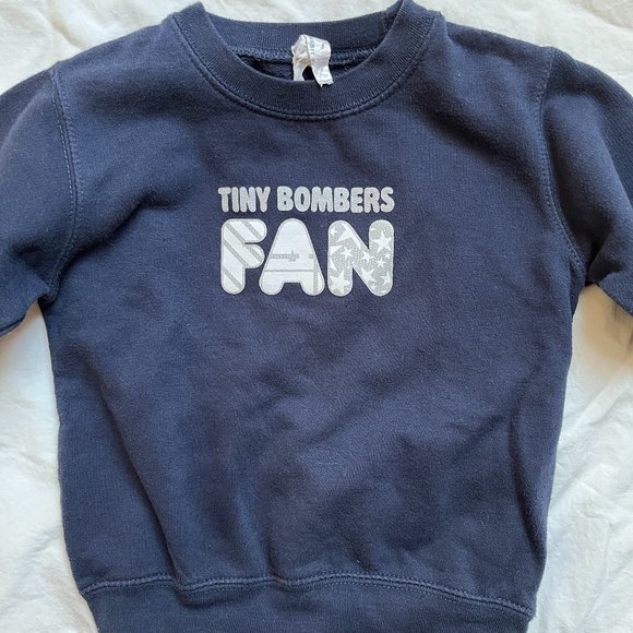 Rabbit Skins | Toddler Winnipeg Blue Bombers Crewneck Sweatshirt | Navy | 2T - Picture 1 of 5
